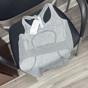 Lululemon Swiftly Tech SS Crew | Heather Gray | NWT | Size 12